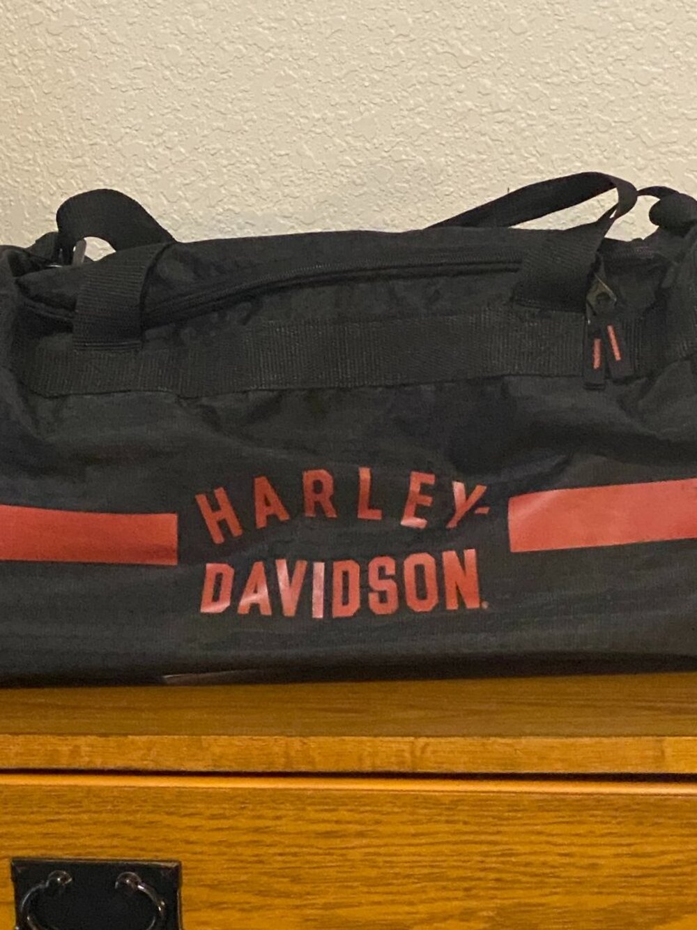 Harley Davidson Duffle/Gym Bag - PENN STATE Harley Davidson Dealer